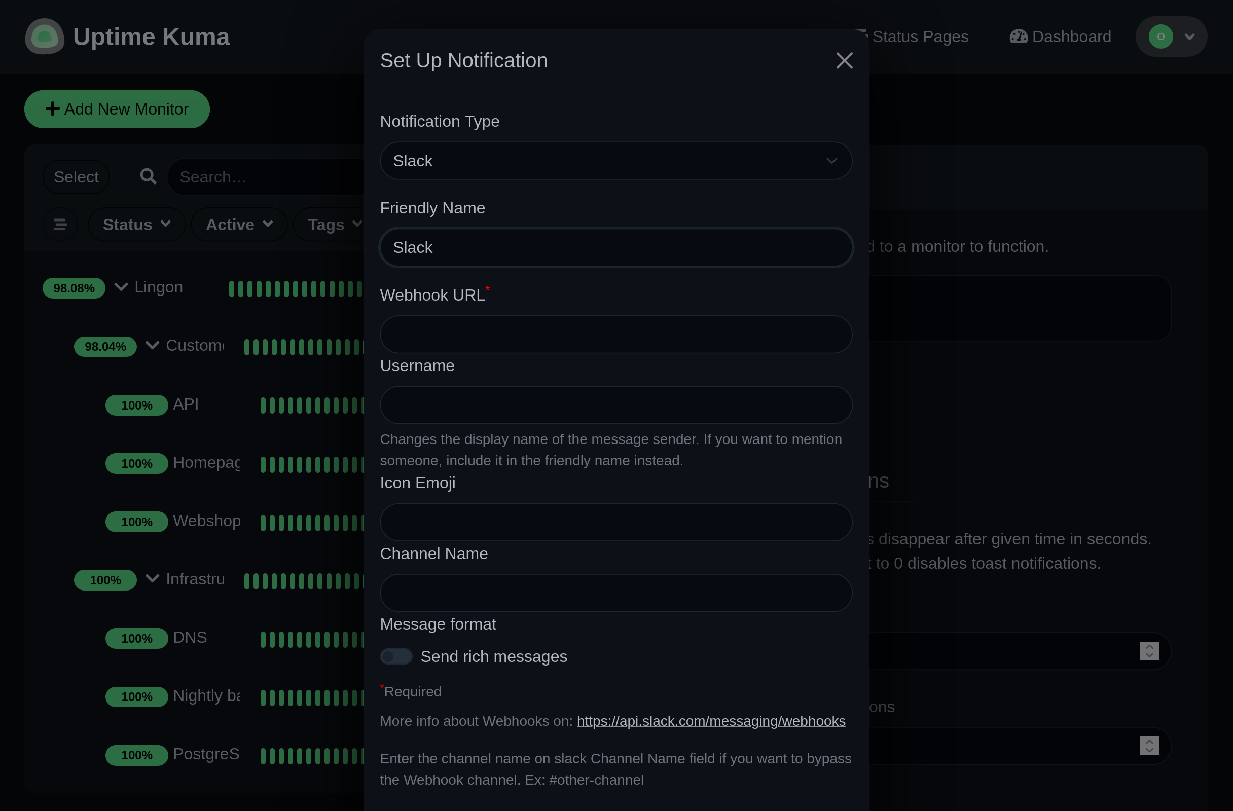 Flexible Notifications