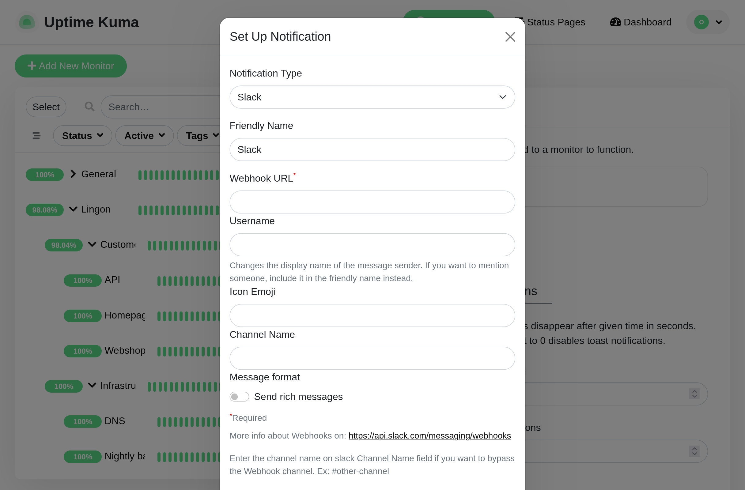 Flexible Notifications
